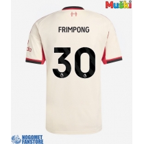 Liverpool Jeremie Frimpong #30 Gostujuci Dres 2025-26 Kratak Rukav